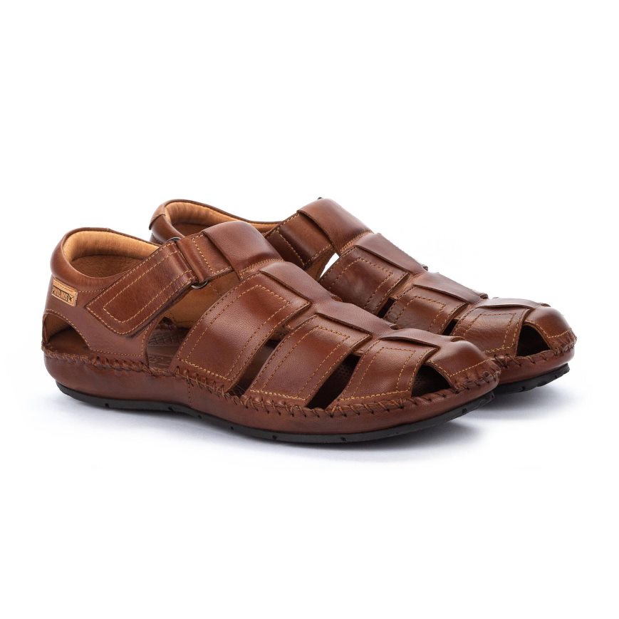 Men's Pikolinos TARIFA Sandals Brown | NZ A9327A8